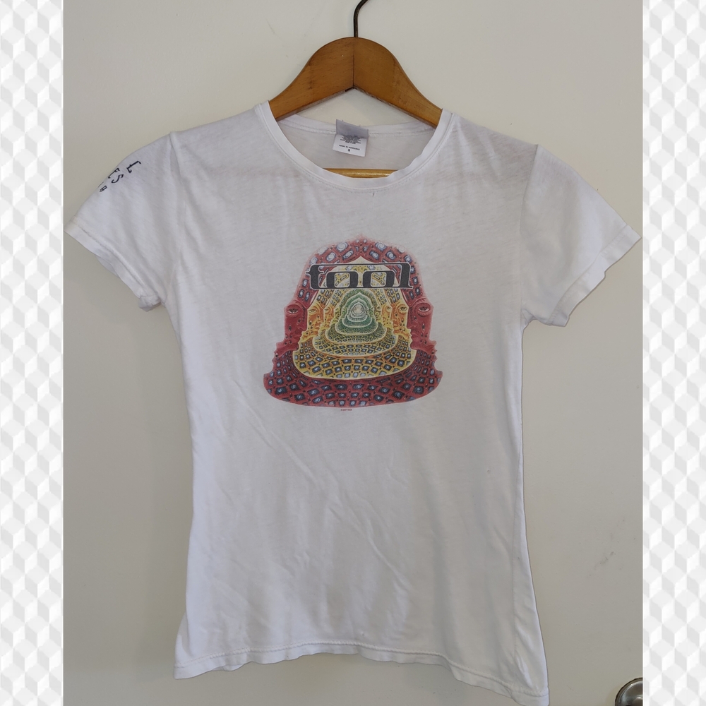 Vintage Tool Band Tee 10,000 Days- Goth Metal Mallgoth Y2K Ladies Size S